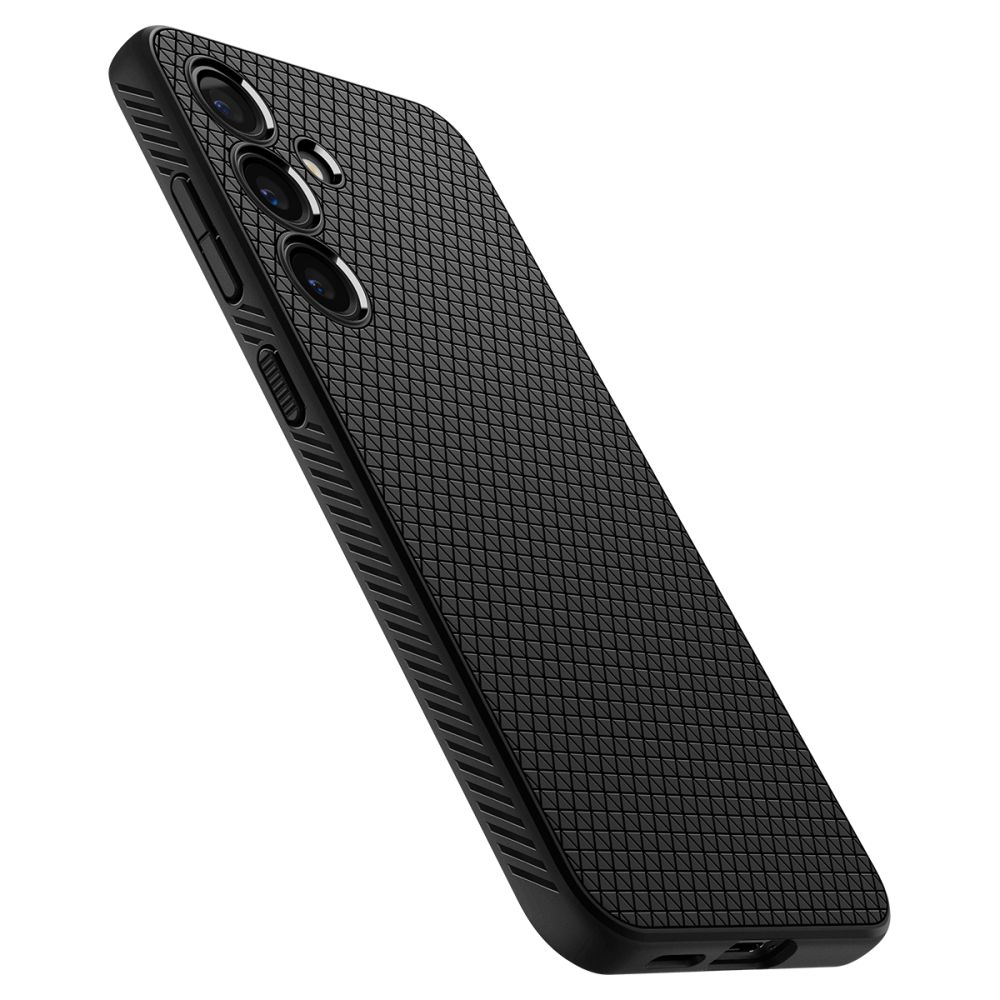 Spigen Liquid Air-etui til Samsung Galaxy S24 - mat sort