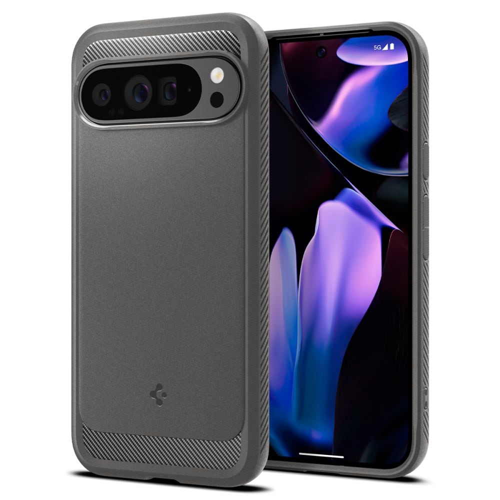 Spigen Robust skyddsfodral för Google Pixel 9 Pro XL - Grå