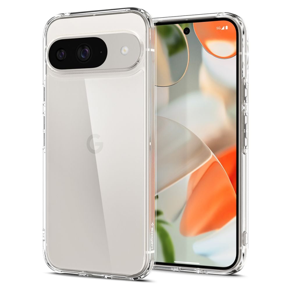 Spigen Ultra Hybridfodral för Google Pixel 9 / 9 Pro - Transparent