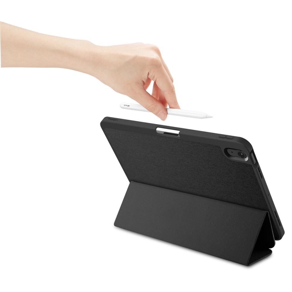 Spigen Urban Fit-etui til iPad Air 10,9'' 4/5 2020-2022 / 11,6'' 2024 - Sort
