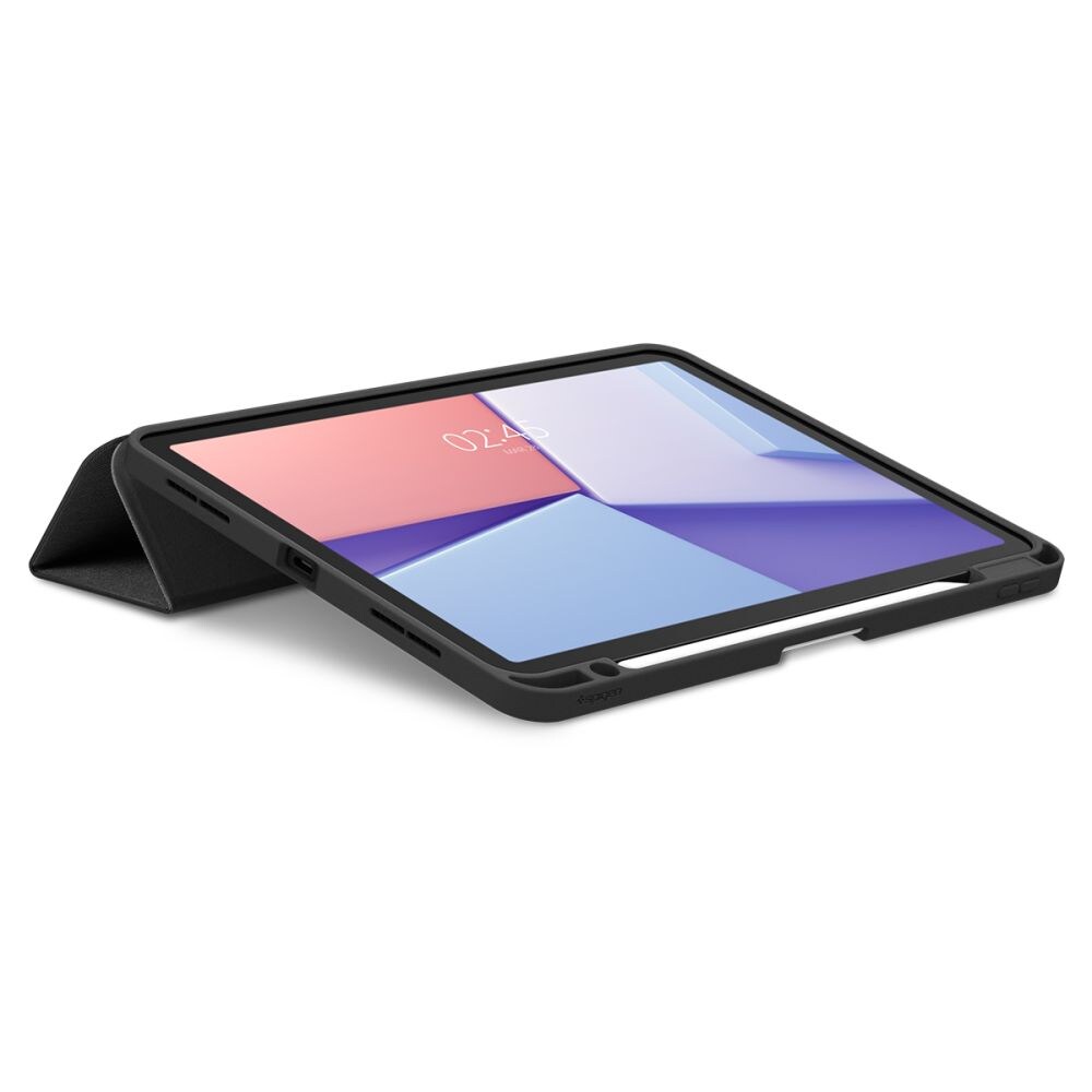 Spigen Urban Fit-etui til iPad Air 10,9'' 4/5 2020-2022 / 11,6'' 2024 - Sort