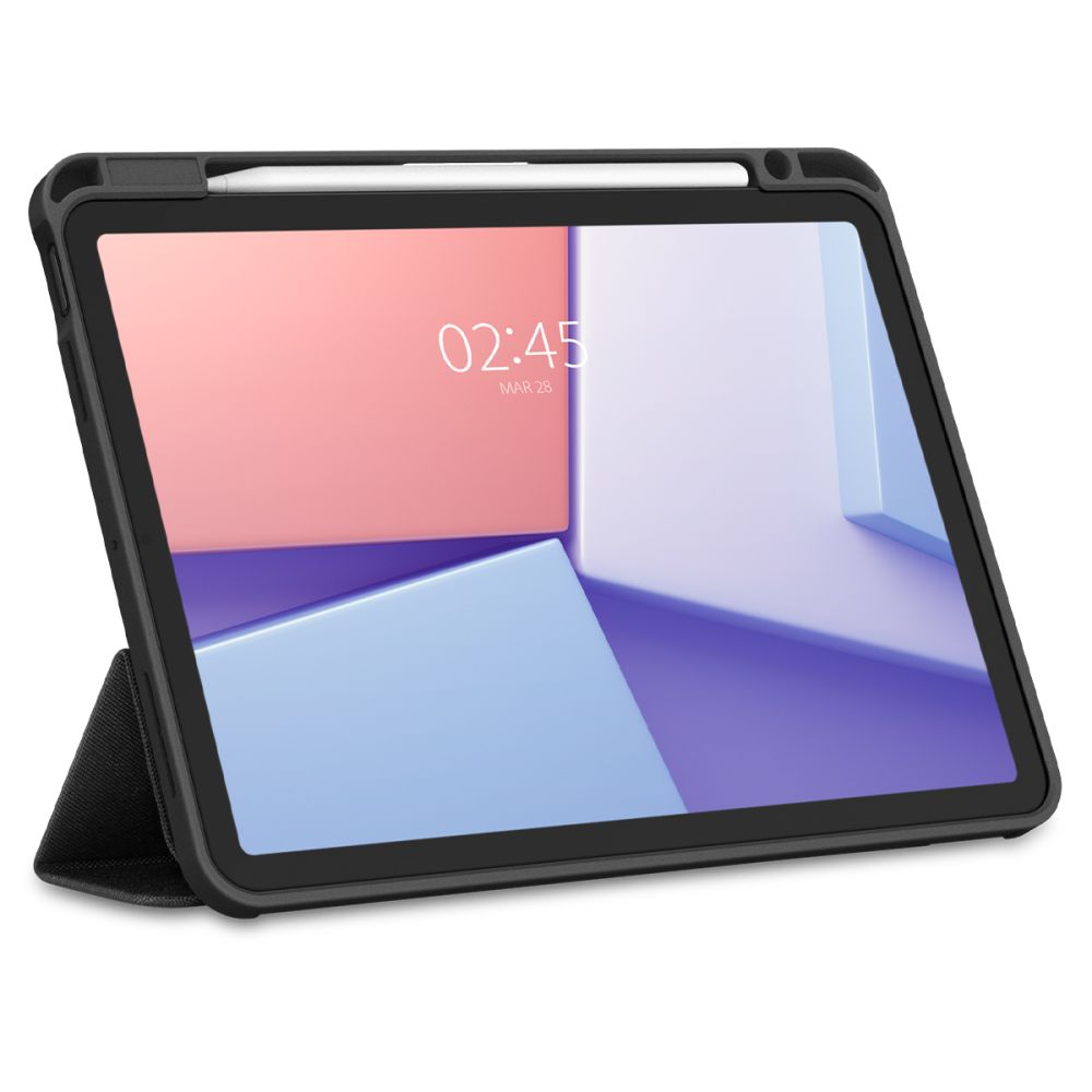 Spigen Urban Fit-etui til iPad Air 10,9'' 4/5 2020-2022 / 11,6'' 2024 - Sort