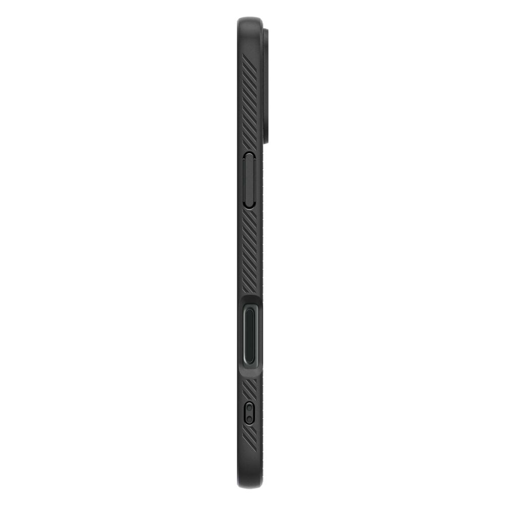 Spigen Liquid Air iPhone 16 Kuffert - Sort
