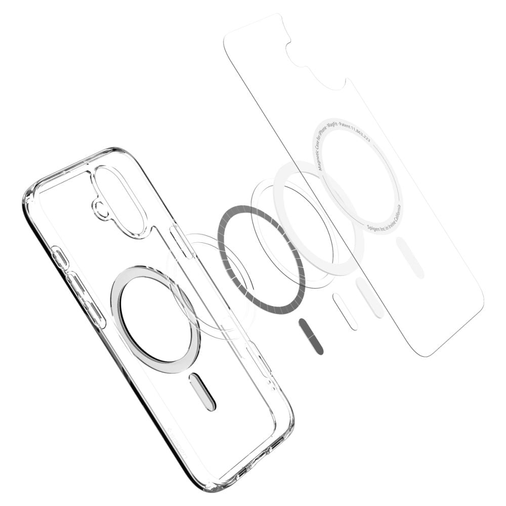 Spigen Ultra Hybrid MagSafe til iPhone 16 - Hvid