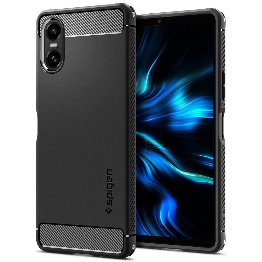 Spigen Robust skyddsfodral för Sony Xperia 10 VI - Matt svart