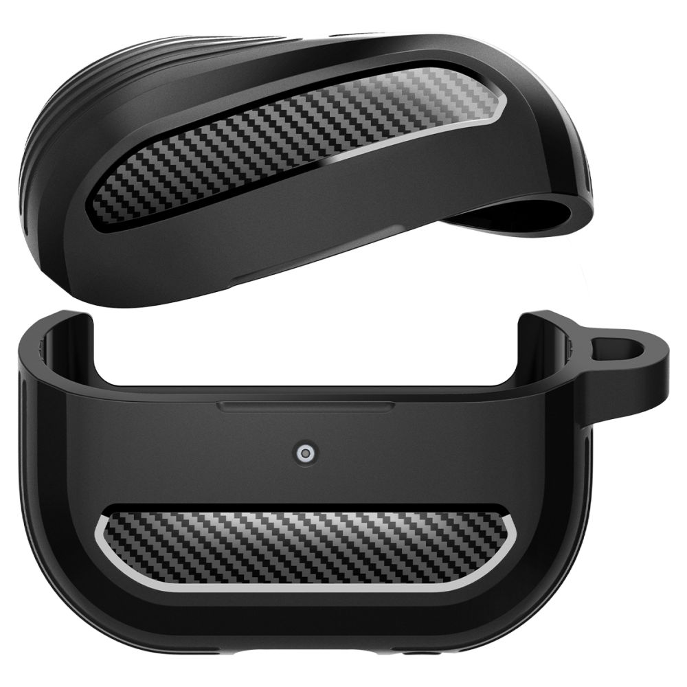 Spigen Rugged Armor Samsung Galaxy Buds 3 / 3 Pro-etui - Sort