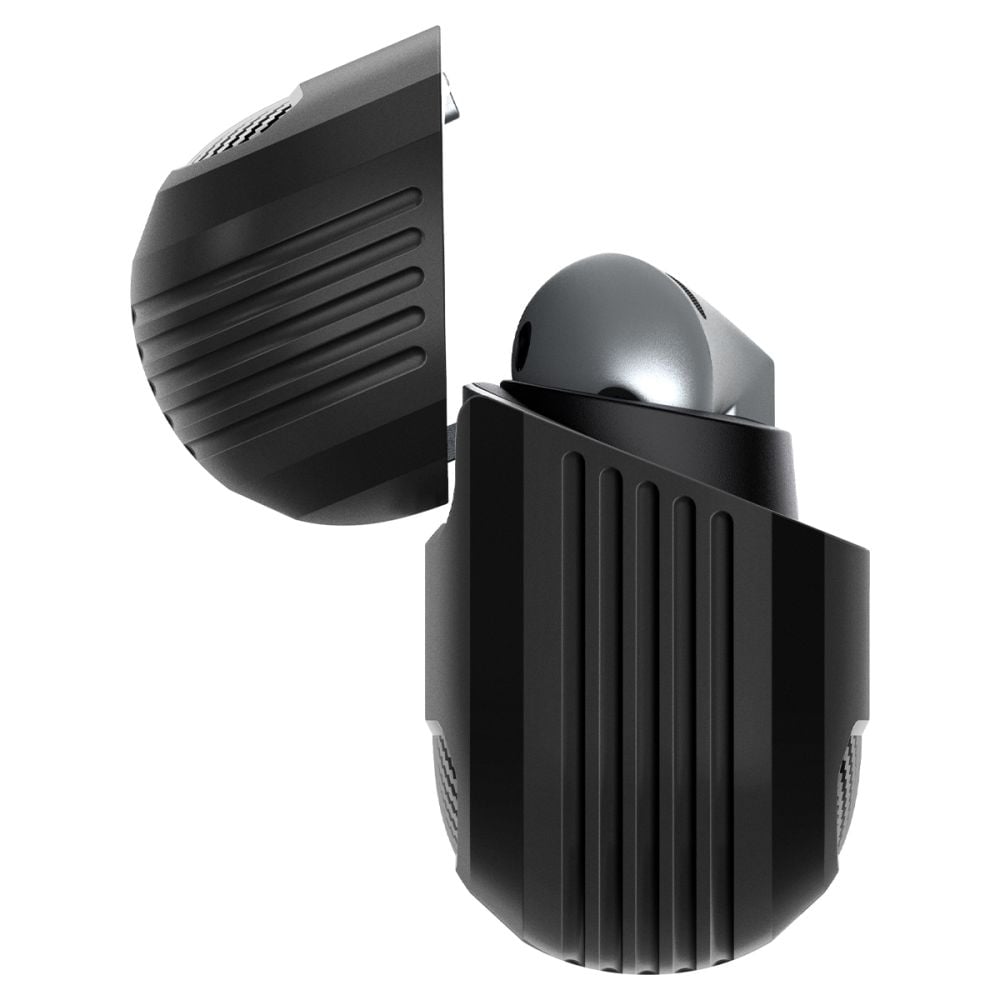 Spigen Rugged Armor Samsung Galaxy Buds 3 / 3 Pro-etui - Sort