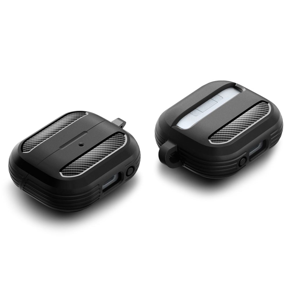 Spigen Rugged Armor Samsung Galaxy Buds 3 / 3 Pro-etui - Sort