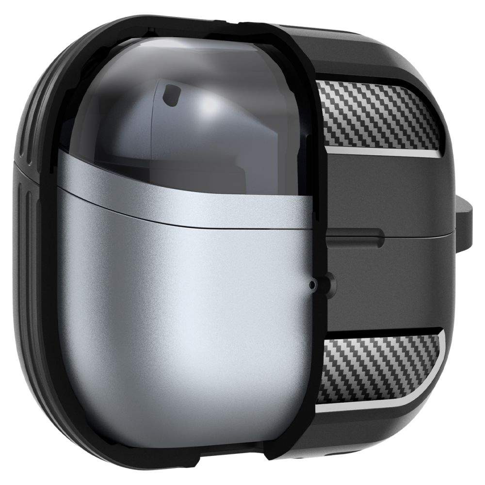 Spigen Rugged Armor Samsung Galaxy Buds 3 / 3 Pro-etui - Sort