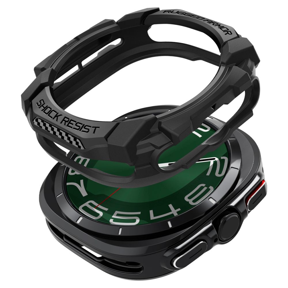 Spigen Robust pansarfodral för Samsung Galaxy Watch Ultra (47mm) - Matt svart