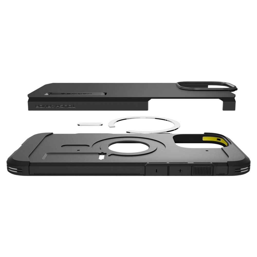 Spigen Tough Armor "T" MagSafe-etui til iPhone 16 Pro Max - sort
