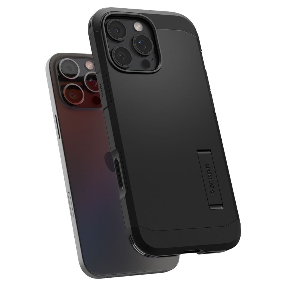 Spigen Tough Armor "T" MagSafe-etui til iPhone 16 Pro Max - sort