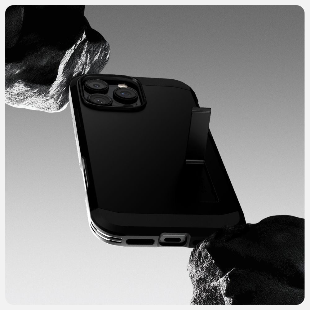 Spigen Tough Armor "T" MagSafe-etui til iPhone 16 Pro Max - sort