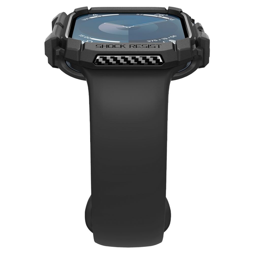 Spigen Robust panseretui til Apple Watch 10 46mm - Sort
