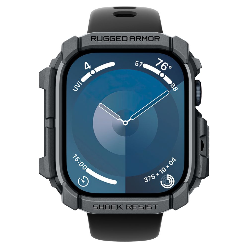Spigen Robust panseretui til Apple Watch 10 46mm - grå