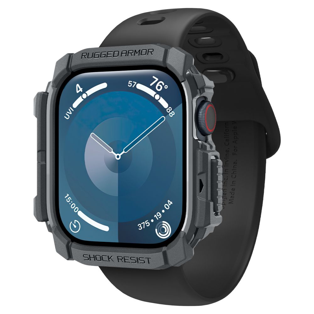 Spigen Robust panseretui til Apple Watch 10 46mm - grå