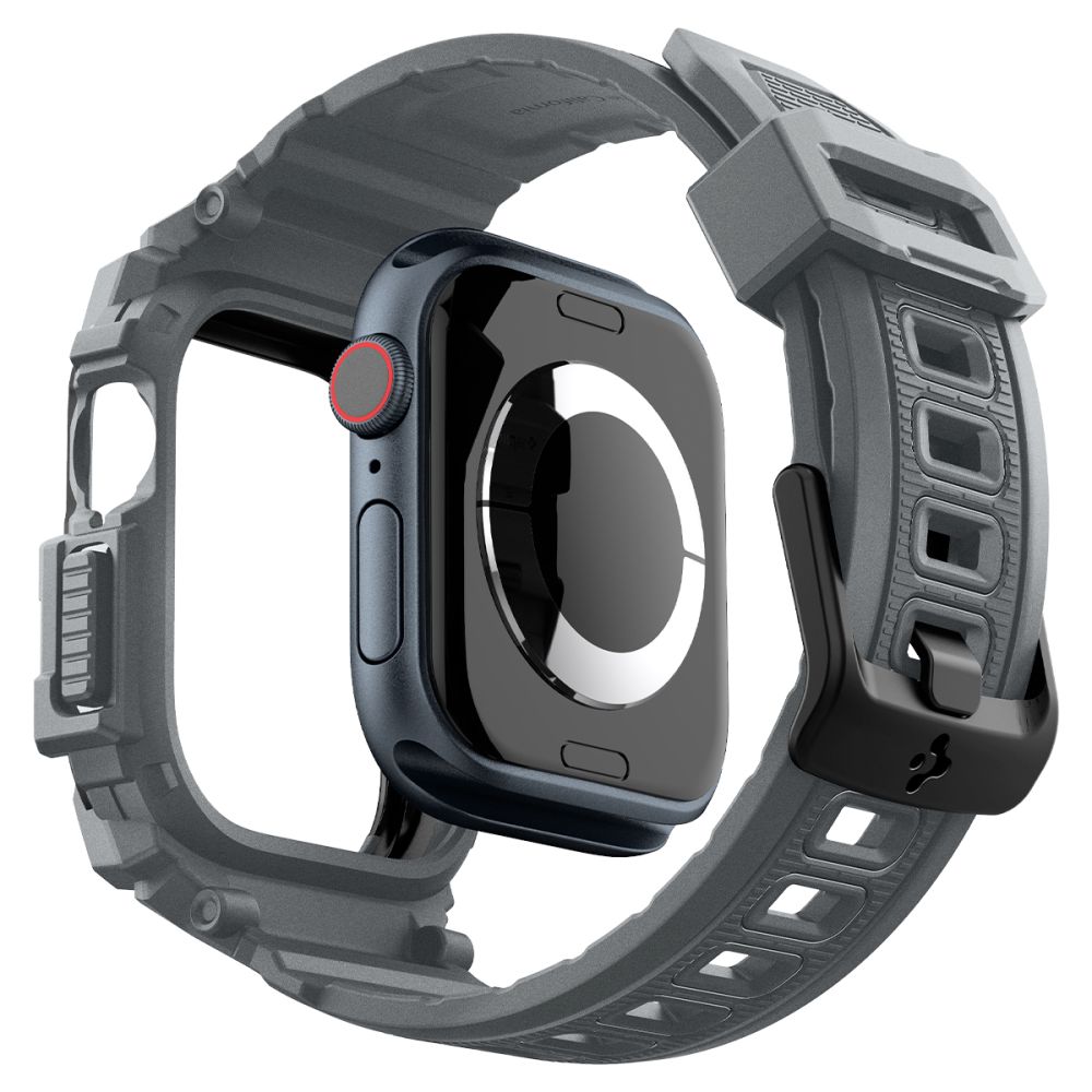 Spigen Robust panseretui til Apple Watch 10 46mm - grå