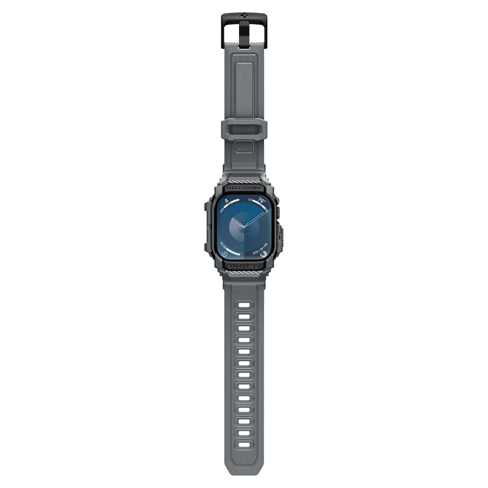 Spigen Robust panseretui til Apple Watch 10 46mm - grå
