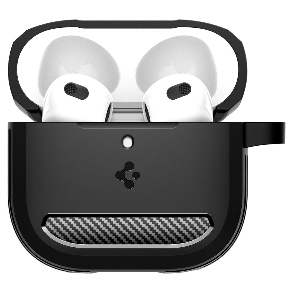 Spigen Robust panseretui til AirPods 4 - Sort