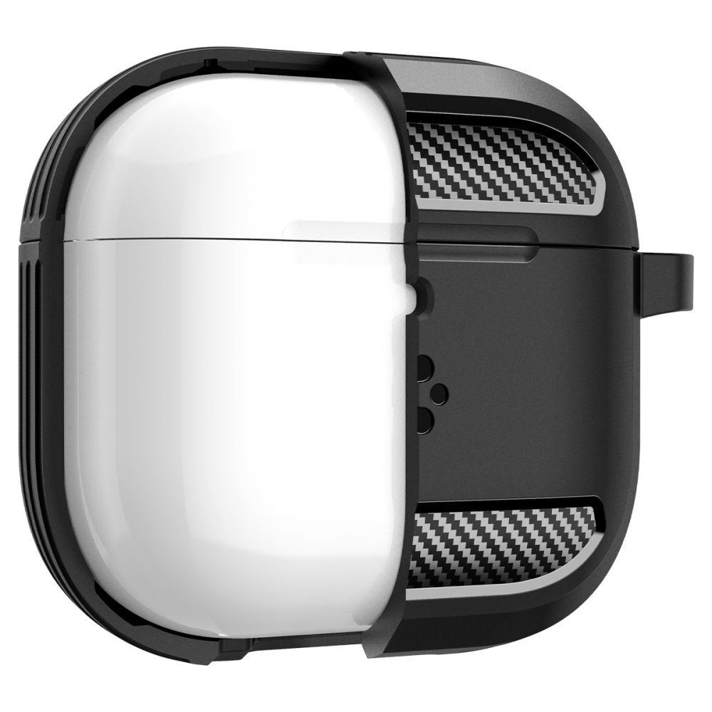 Spigen Robust panseretui til AirPods 4 - Sort