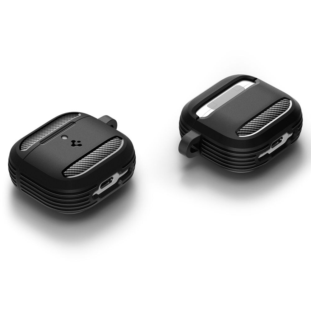 Spigen Robust panseretui til AirPods 4 - Sort