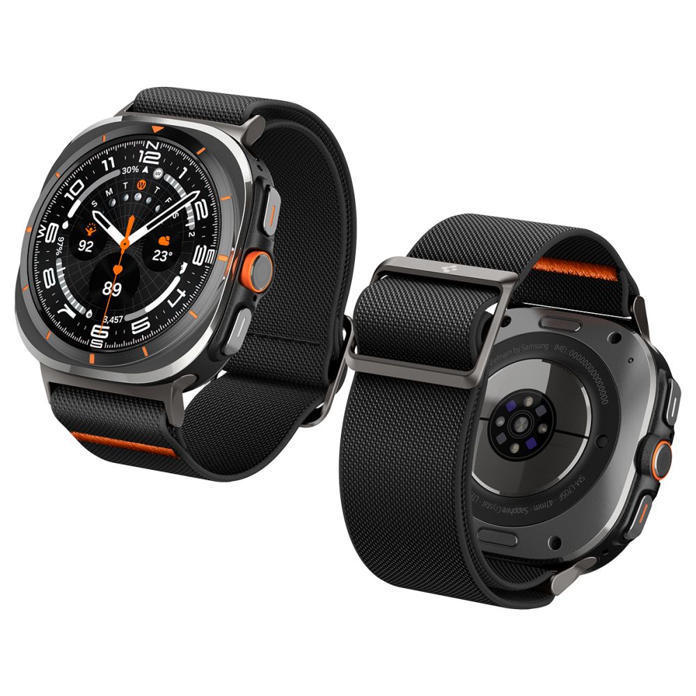 Spigen Fit Lite-armband för Galaxy Watch Ultra 47mm - Svart