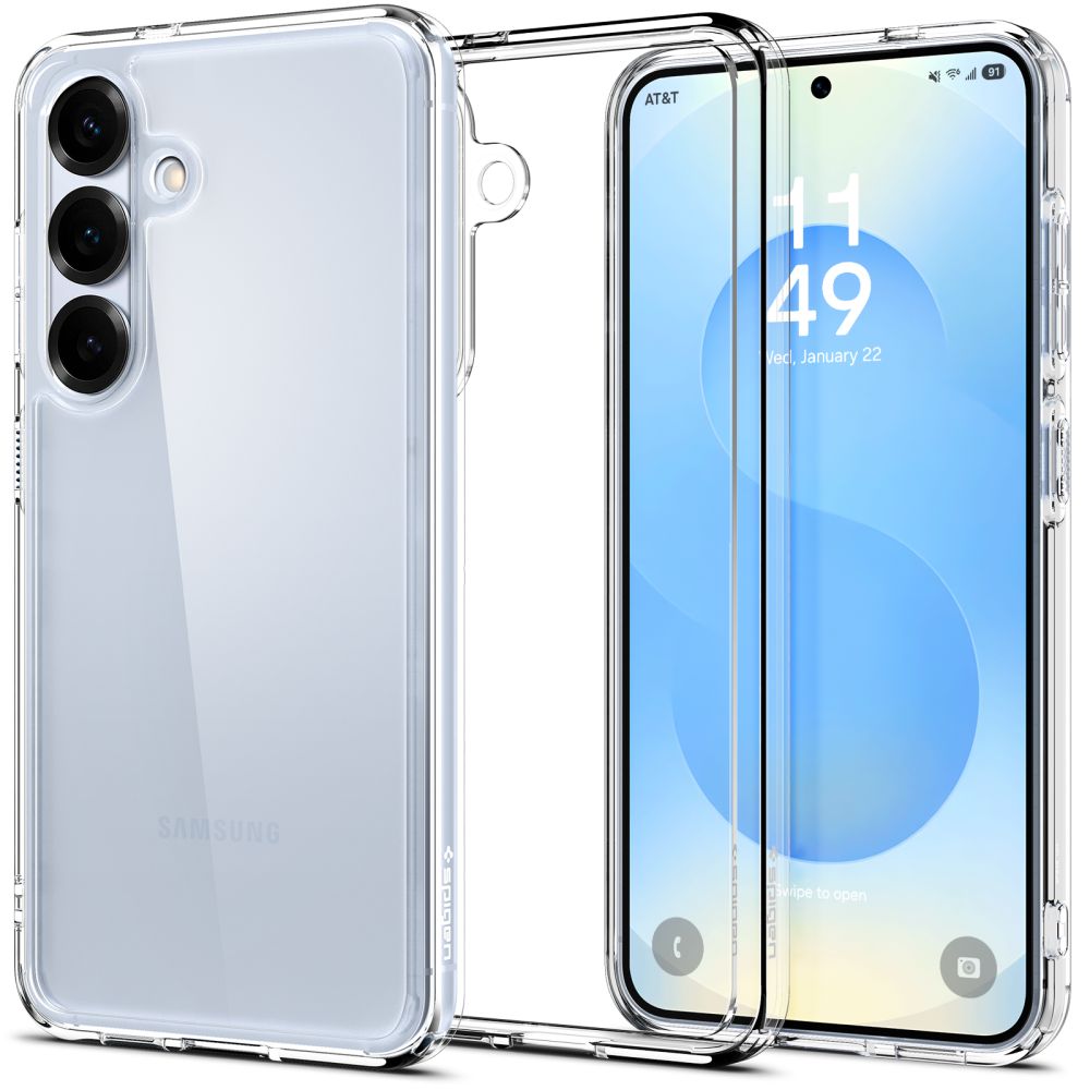 Spigen Ultra Hybrid-etui til Samsung Galaxy S25 - Klar