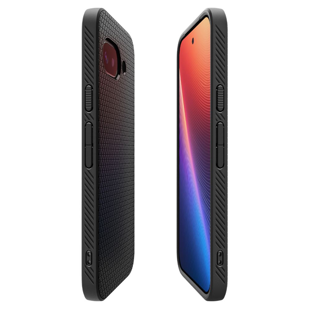 Spigen Liquid Air-etui til Google Pixel 9A - mat sort