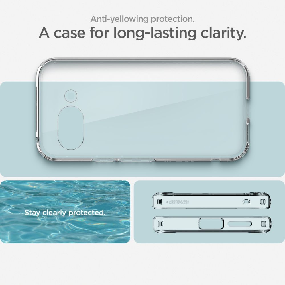 Spigen Ultra Hybrid-etui til Google Pixel 9A - Klar
