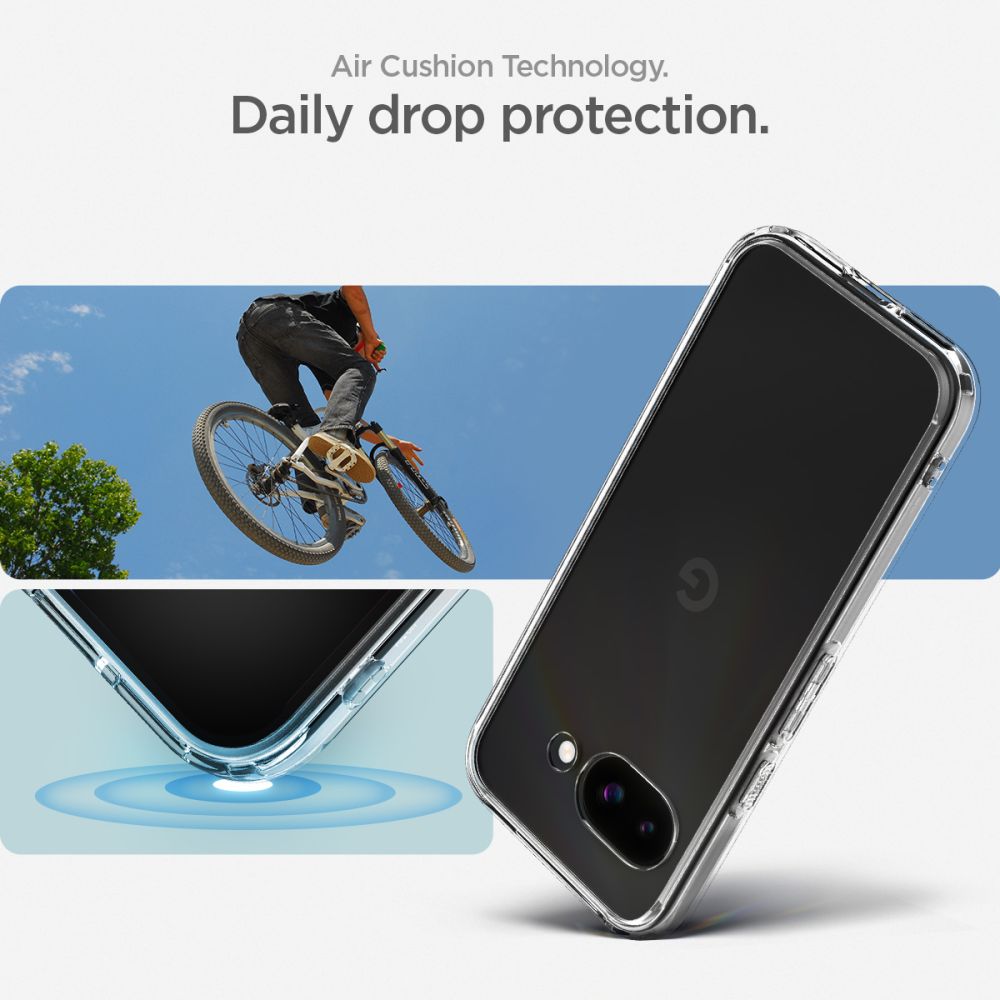 Spigen Ultra Hybrid-etui til Google Pixel 9A - Klar