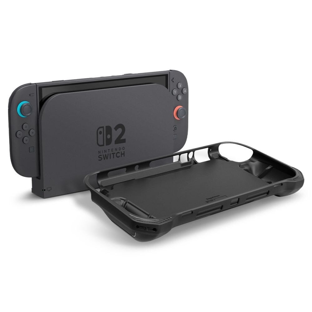 Spigen Robust panseretui til Nintendo Switch 2 - mat sort