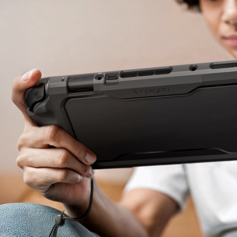 Spigen Robust panseretui til Nintendo Switch 2 - mat sort