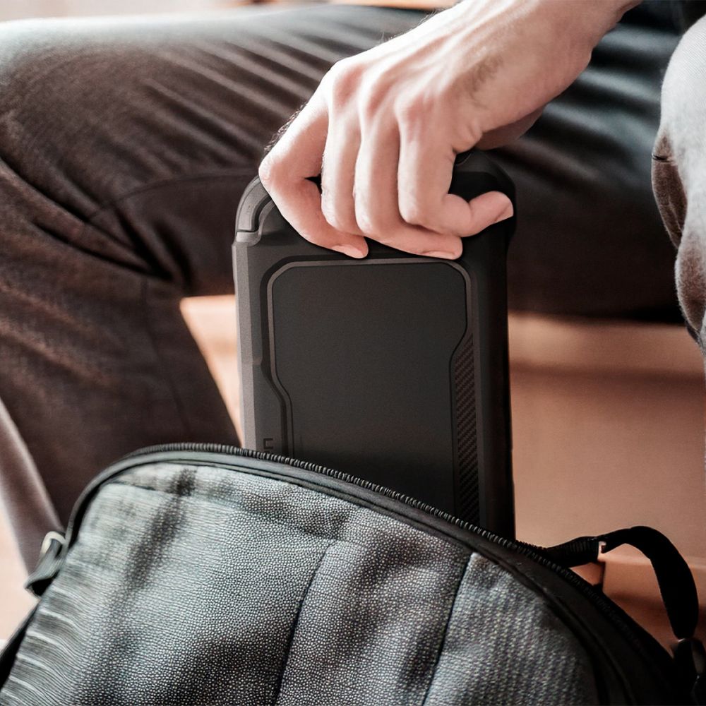 Spigen Robust panseretui til Nintendo Switch 2 - mat sort