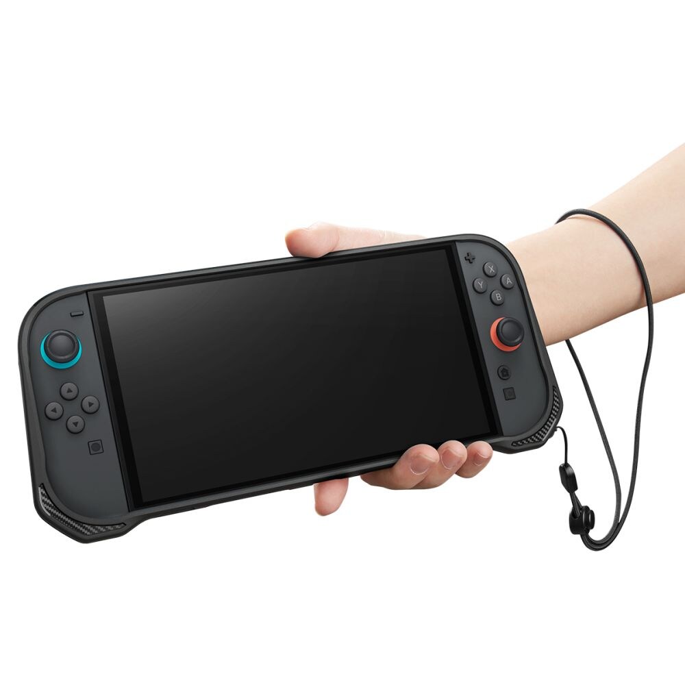Spigen Robust panseretui til Nintendo Switch 2 - mat sort