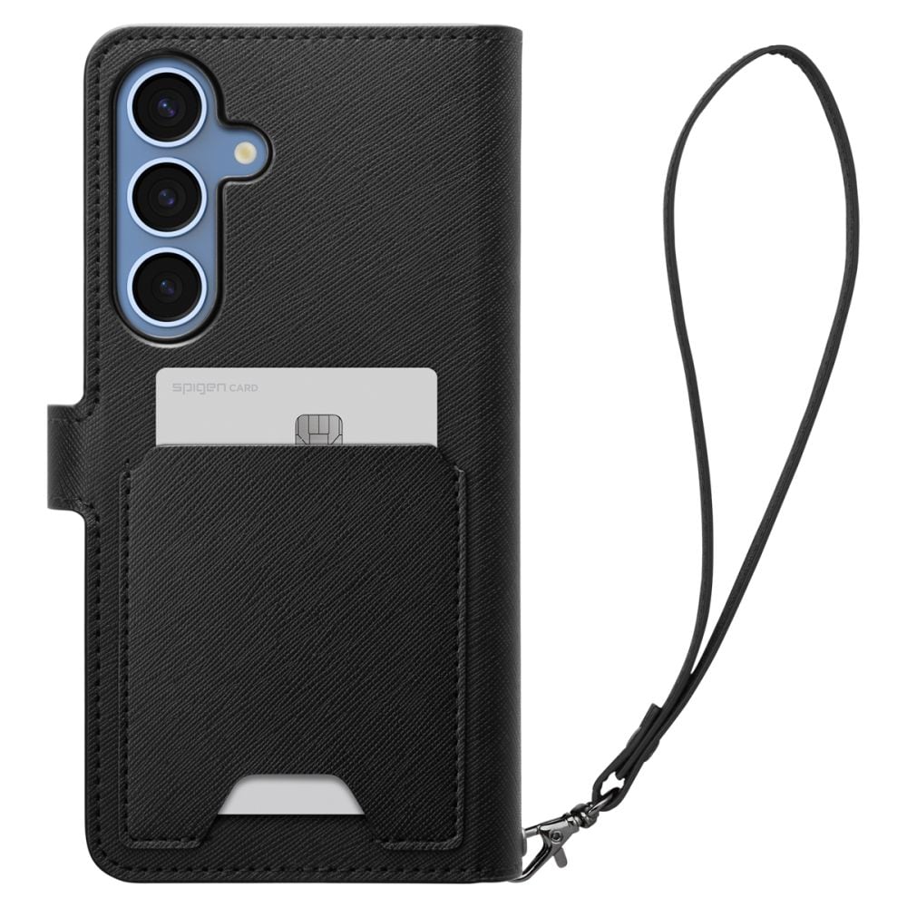 Spigen Wallet "S"-etui til Samsung Galaxy S25+ - Sort