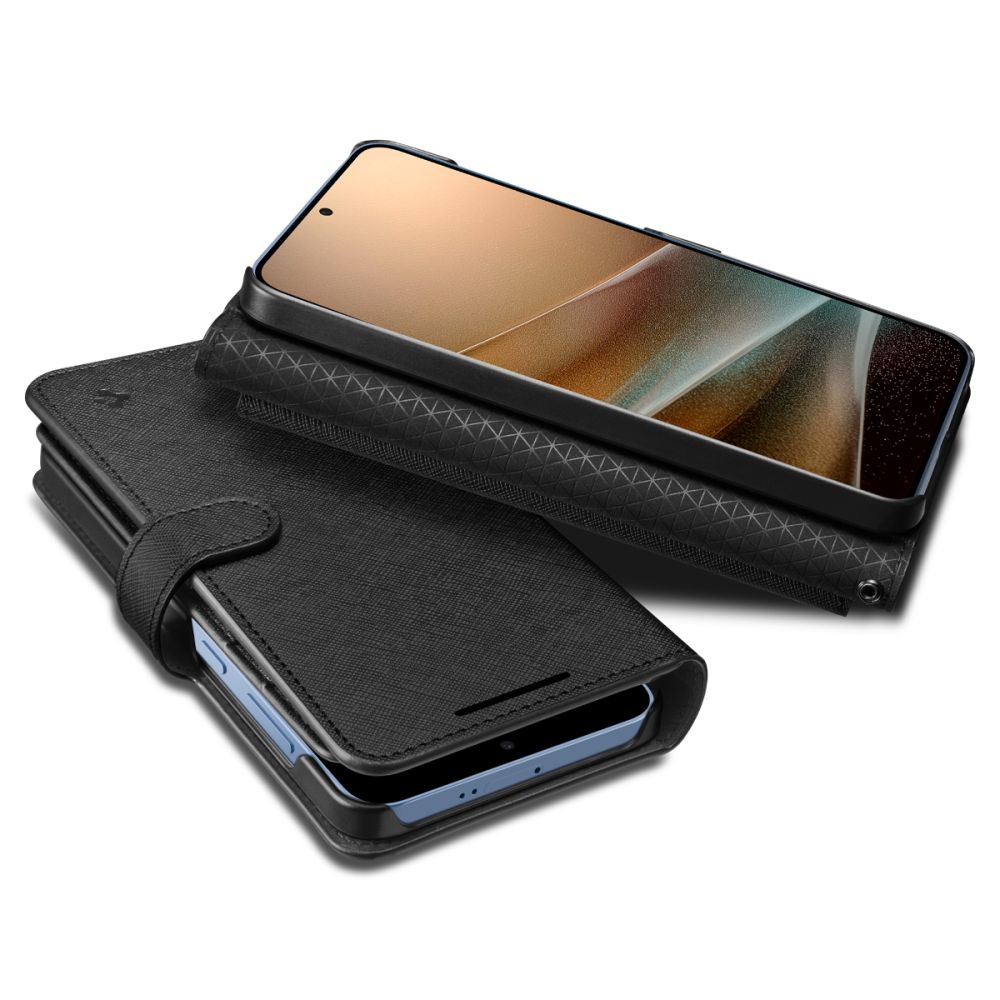 Spigen Wallet "S"-etui til Samsung Galaxy S25+ - Sort