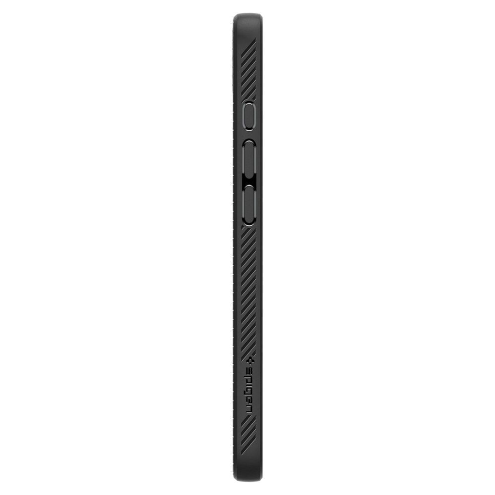 Spigen Liquid Air Mag MagSafe iPhone 16e-etui - mat sort