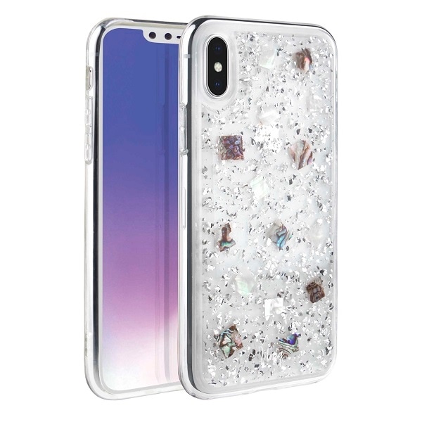 Uniq Lumence Clear-fodral för iPhone Xs Max - silver