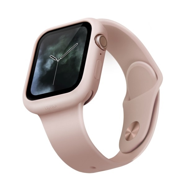Uniq Lino fodral för Apple Watch 4 / 5 / 6 / SE 44mm - rosa