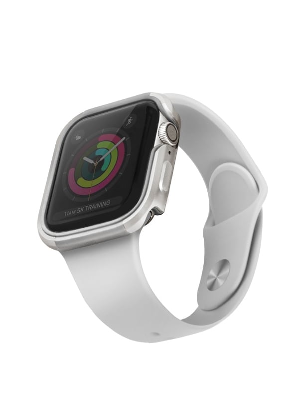 Uniq Valencia fodral för Apple Watch 4 / 5 / 6 / SE 40mm - silver