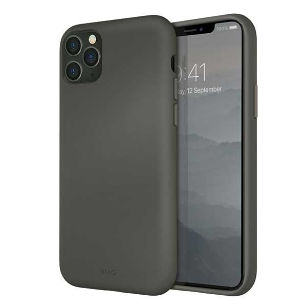 Uniq Lino Hue-fodral för iPhone 11 Pro Max - grå