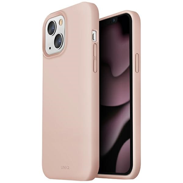 Uniq Lino-fodral för iPhone 13 - rosa