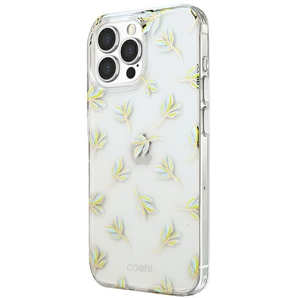 Uniq Coehl Fleur fodral för iPhone 13 Pro / iPhone 13 - blå