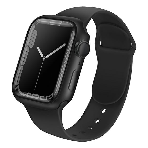 Uniq Legion fodral för Apple Watch Series 7/8/9 45mm svart/svart