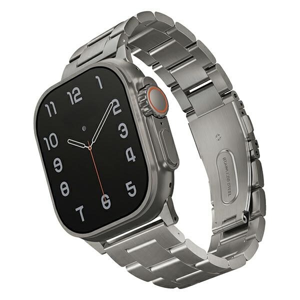 Uniq Osta stålarmband till Apple Watch 1/2/3/4/5/6/7/8/SE/SE2/Ultra 42/44/45/49mm - silver