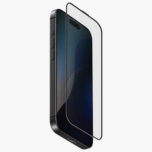 Uniq Optix Vivid härdat glas med applikator för iPhone 16 Plus