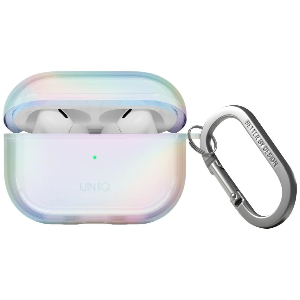 Uniq Iridescia AirPods Pro 2 hängande fodral - Holo White