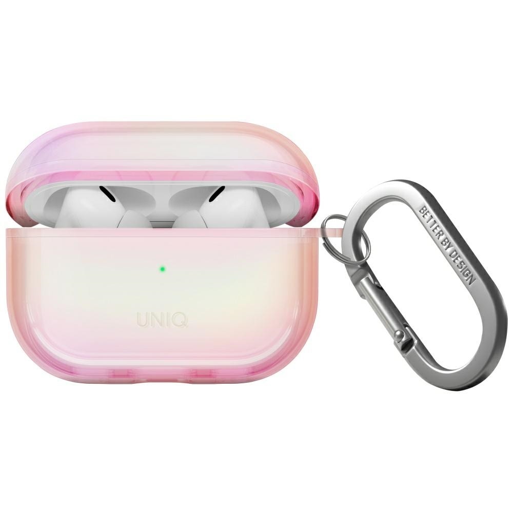 Uniq Iridescia AirPods Pro 2 hängande fodral - Holo Pink