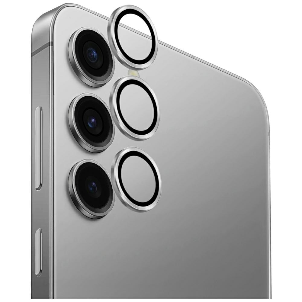 Uniq Optix kameralins i aluminium för Samsung Galaxy S25 - Silver