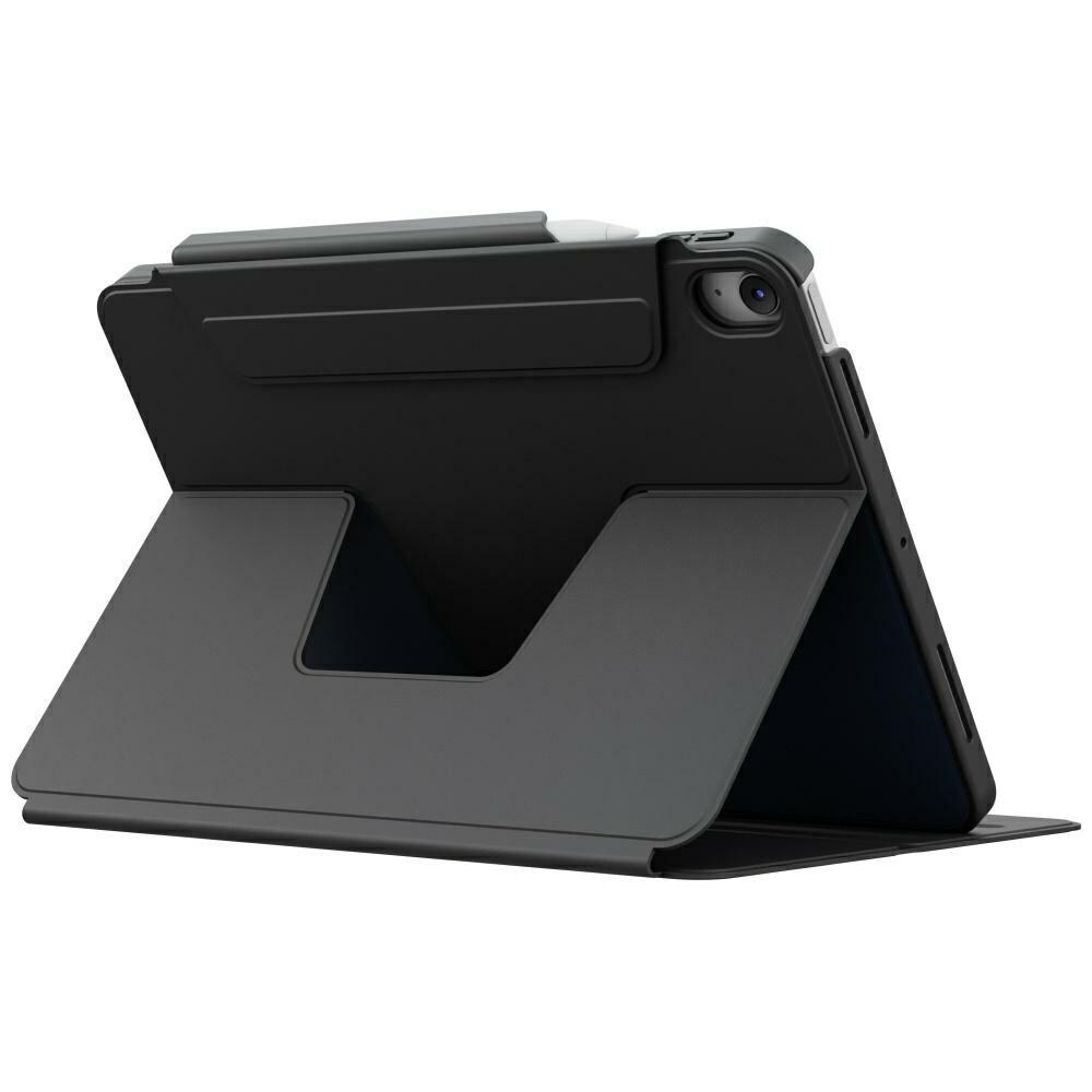 Uniq Rovus Snapmount Magnetiskt 360 Roterande Avtagbart fodral för iPad Air 13" 2024/2025 - svart